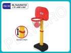 Adj. Basketball Set