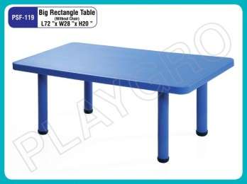 Manufacturer of Big Rectangle Table - Blue in Delhi