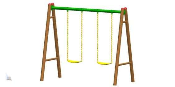 2 Seater A Swing Manufacturers in Delhi