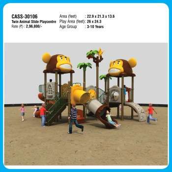  Twin Animal Slide Playcentre Manufacturers in India